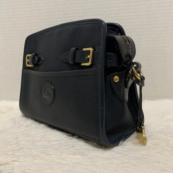 SOLD Vintage Dooney AWL Buckle Zip Top Shoulderbag - Picture 4 of 16